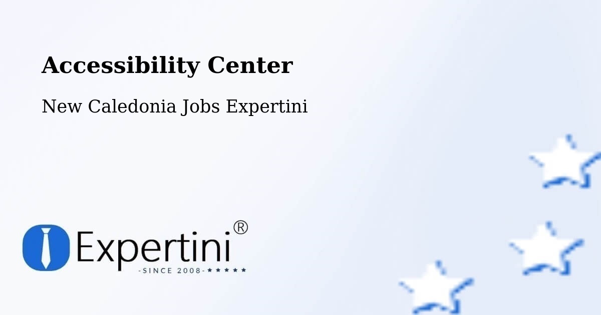 Accessibility Statement – Naïa - New Caledonia Jobs Expertini